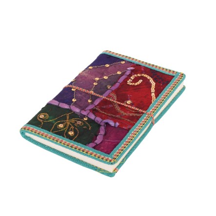 Handmade Embroidered Diary